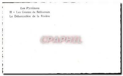Jaskinie Bétharram — Przystań na Rzeczce — Pyrenées — Rewers