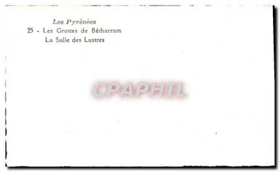Pyrénées — 25 — Grotty Bétharram — Sala Lustrowa — Rewers