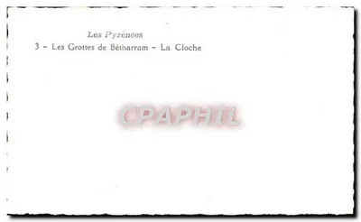 Jaskinie Bétharram — Dzwon — seria 3 — — Rewers