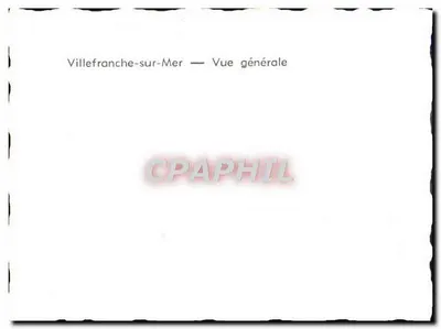 Villefranche-sur-Mer — Algemene uitzicht — Achterkant