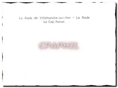 De Baai van Villefranche-sur-Mer — Cap Ferrat — Achterkant
