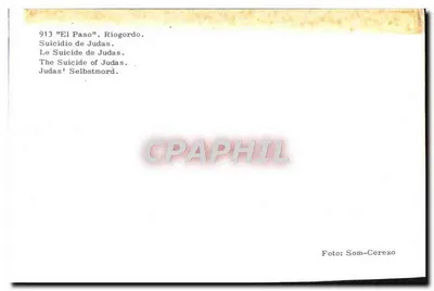 O suicídio de Judas — cena do filme 'El Paso' — foto de Som-Cerezo — Verso
