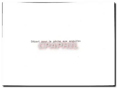 Pescaria de carpas — Partida para a pesca de carpas — Verso
