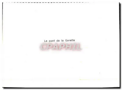 O ponte da Garette — Verso