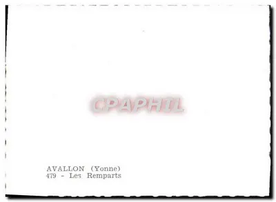 Avallon (Yonne) — Os Muros — 479 — Verso