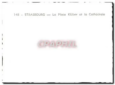 Strasburg — Plac Kléber i Katedra — n°148 — Rewers