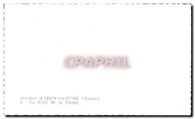 Jaskinie Arcy-sur-Cure (Yonne) — Sala Panny Maryi — nr 3 — Rewers