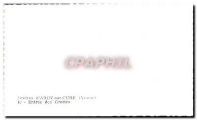 Jaskinie w Arcy-sur-Cure (Yonne) — Wejście do Jaskinii — n°10 — Rewers