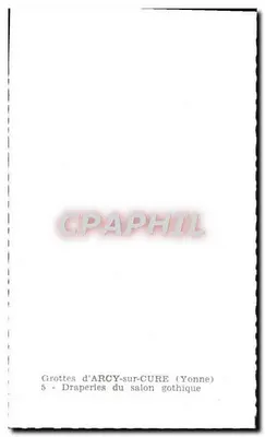 Caves of Arcy-sur-Cure (Yonne) — Draperies of the Gothic Hall — 5 — Back