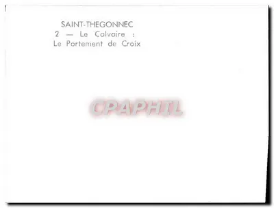 Saint-Thégonnec — Het Draagen van het Kruis — Achterkant