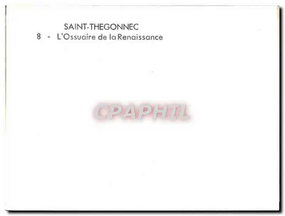 Saint-Thégonnec - Het Renaissance-ossarium — Achterkant
