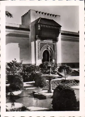 Mesquita de Paris — Cour d'Honneur — Graphphil