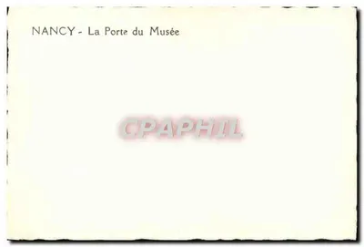 Nancy - A Porta do Museu — Verso