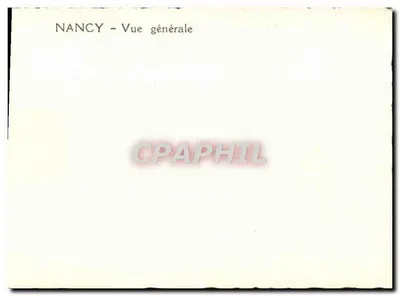 Nancy — Widok ogólny — wydawca nieznany — Rewers