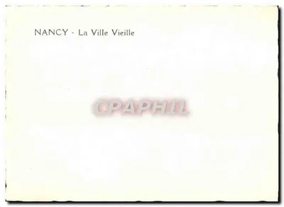 NANCY - Stare Miasto — widok z lotu — Rewers