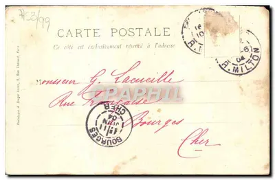 Les Sites du Morin — Le Moulin de La Chapelle — Éditeur : Phototypie A. Binge, 9, Rue Turenne, Paris — Reverso