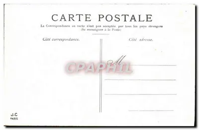 Paris — O Ópera — J.C. Paris — Verso