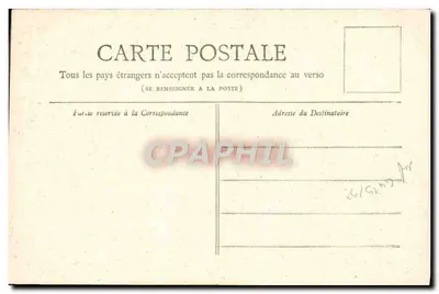 Paris — A Porta Saint-Denis — Coleção Petit Journal — Verso