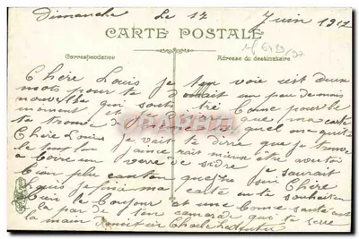 Paryż, Most Konkordii — widok mostu i Seiny — wydawca L.V.P.C. nr 656 — Rewers