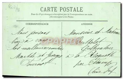 Paris — Ponte Alexandre III — LL. — n°875 — Verso
