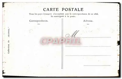 Château de Ray-Le Ribeau — vue d'ensemble avec carrosse — éditeur JOURNAL du JOURNAL — Verso