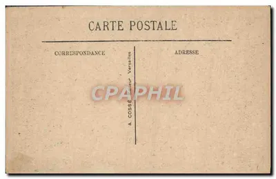 Versailles - Galerij van de Spiegels - Zaal van de ondertekening van de Vrede in 1919 — Achterkant
