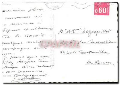Castelo de Soeteville — vista aérea — editor desconhecido, número de série não visível — Verso