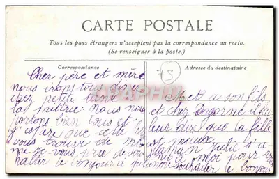 Paris — Estátua de A. Raspail (1794-1878), subscrição nacional — L.P. fot. C. Morice escultor — Verso