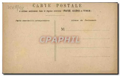 Paris - Estátua de Strasbourg — editor desconhecido, n° de série 2268198 — Verso