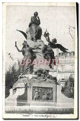 Paris - Victor Hugo - Monumento - Editor não identificado