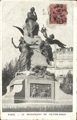 Paris — O monumento de Victor-Hugo — Imp. P. Sopwith & Cie, Paris