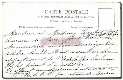 Paris — O monumento de Victor-Hugo — Imp. P. Sopwith & Cie, Paris — Verso