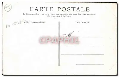 Paris — A Estátua da República — Verso