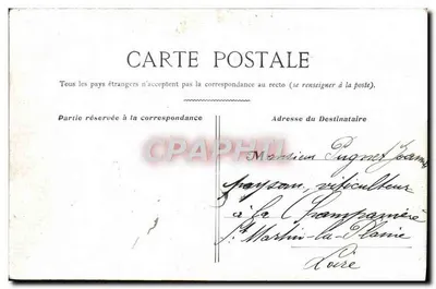 Paris — Perspectiva sobre a Sena — Gráfico — Verso