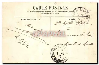 Paryż (1er) — Rue de Castiglione — LL. — Rewers