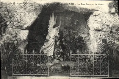 Bégard - O Bom Salvador, a Gruta — Lg. Bretagne/Parifloresque, n° 1354