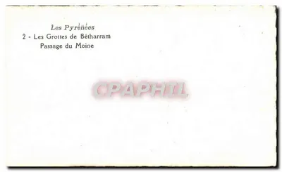 Jaskinie Bétharram — Przejście Mnicha — Rewers