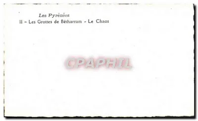 Pirnie — Jaskinie Bétharram - Chaos — nr 11 — Rewers