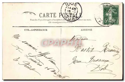 Lourdes — A Estátua de São Miguel — Editor anônimo, n° 96 — Verso
