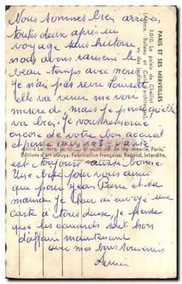 Pałac Chaillot — Paryż — Wydawnictwo Sztuki Guy — Rewers