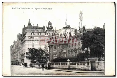 PARIS - Palácio da Legião de Honra — visão arquitetônica — editor não identificado