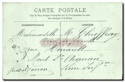 PARIS — Il Palazzo Luxembourg — LL. — Verso