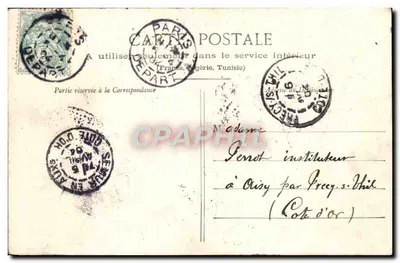 Parc de Versailles — A Orangerie — Mme Moreau, edit., Versailles — Verso