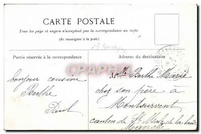 PYRÉNÉES — Basílica de Lourdes — Editor desconhecido, número de série não visível — Verso