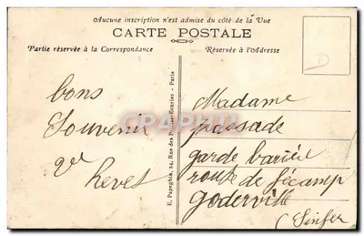 Paris — A Bolsa — A.P. — 182 — Verso