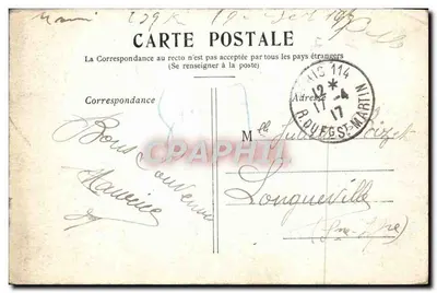 Paris — La Bourse. — Éditeur : N. L. — N° de série : 114 — Rückseite