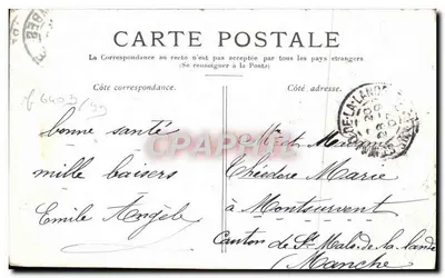 PARIS. — A Bolsa. — Editor não visível, número de série ilegível — Verso