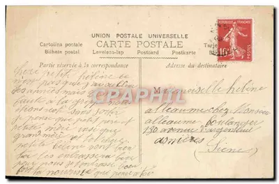 Menina com buquê — Gazerac Fot. — n°653 — Verso