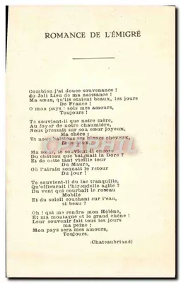 Statua Alphonsa Terroira — Combourg — 12 października 1930 — Rewers
