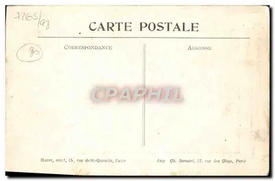 Tarjeta postal antigua Rouvroy En Santerre Capilla de Nuestra Señora de la Misericordia Militaria — Reverso